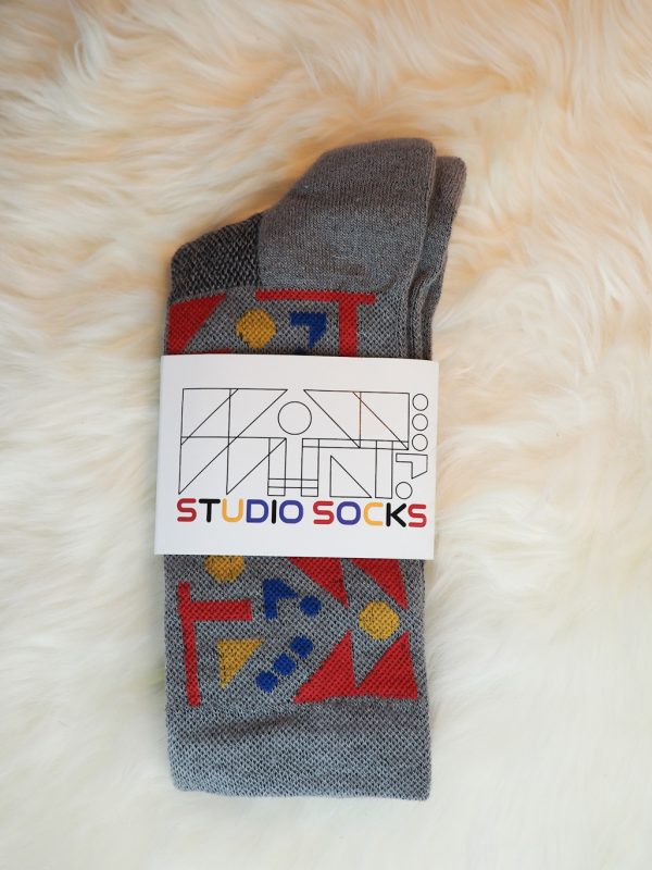 Studio Socks - Wool Grey - Image 4