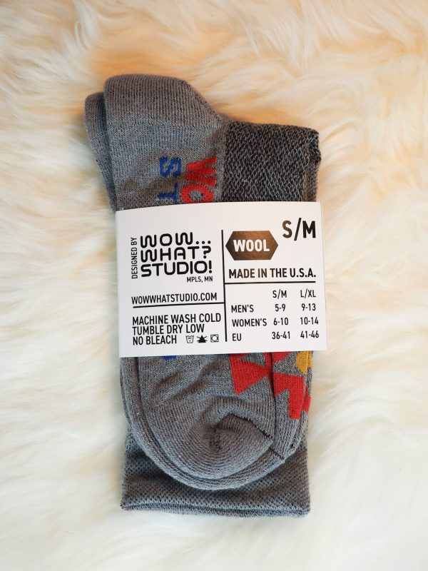 Studio Socks - Wool Grey - Image 3